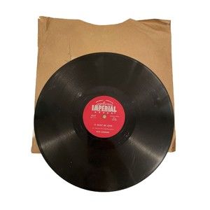 Fats Domino 78 It Must Be Love Young School Girl Imperial 5537 R&B 1958 Soul